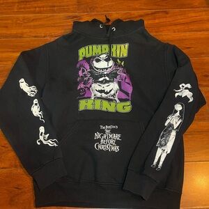 Black Nightmare Before Christmas Hoodie